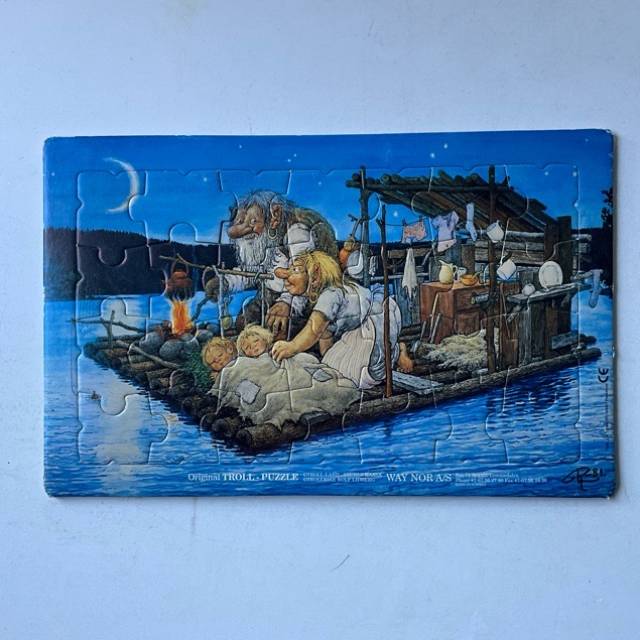 PUZZLE Rolf Lidberg Troll Puzzle produced by...
