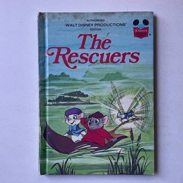 Disney The Rescuers WONDERFUL WORLD OF READI...