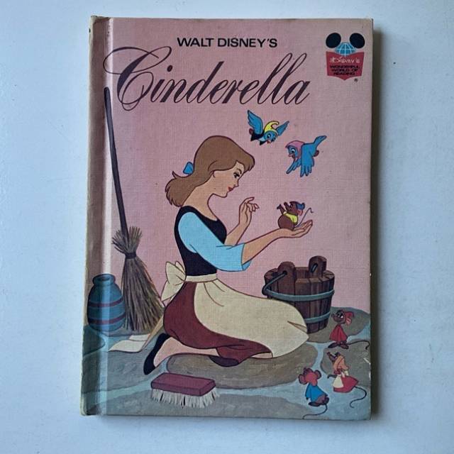 Disney Cinderella WONDERFUL WORLD OF READING...
