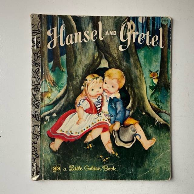Golden Book Hansel AND Gretel E491 1978