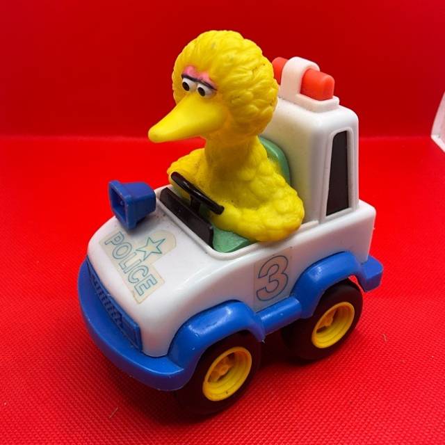 1988 Tyco Sesame Street Big Bird Police Car...