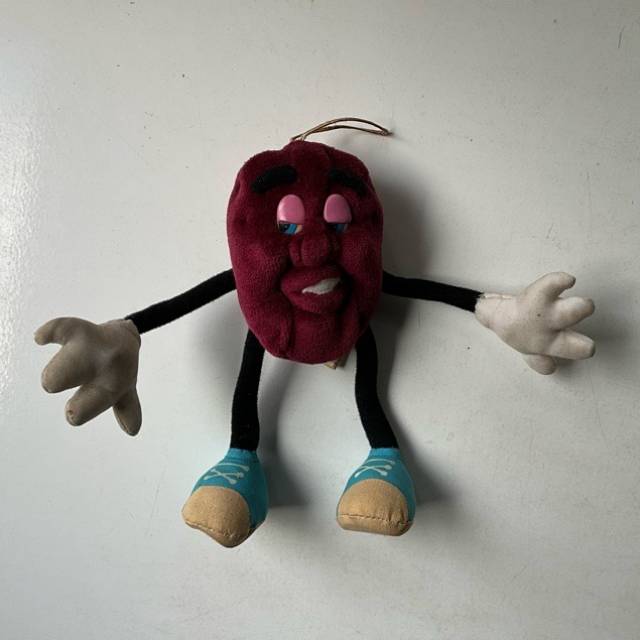 1988 California Raisin Plush Bendable Poseab...