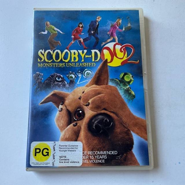DVD SCOOBY - DOO 2 MONSTERS UNLEASHED 2004