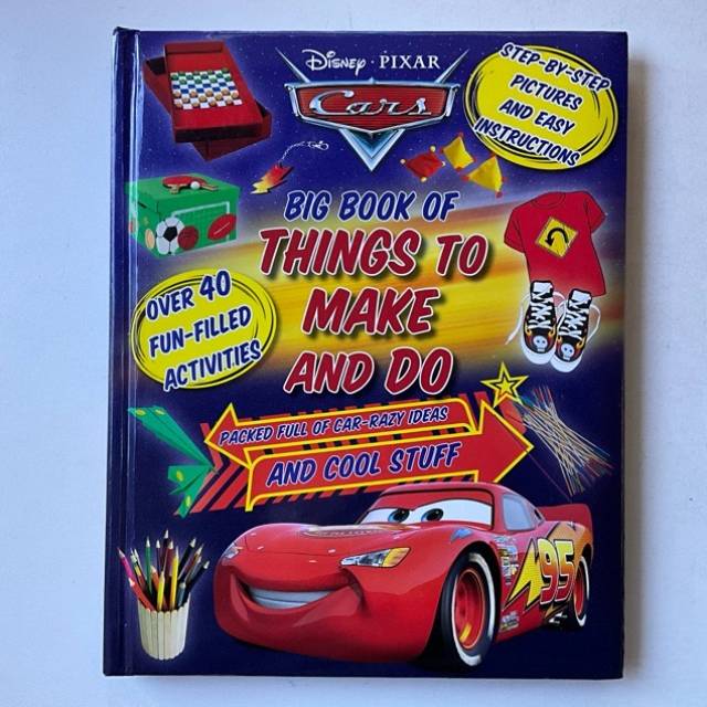 Disney Pixar CARS Big Book of Things to Make...