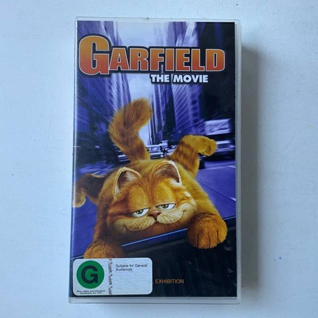 VHS GARFIELD THE MOVIE 2004