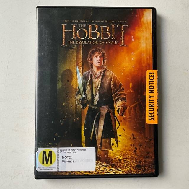 DVD THE HOBBIT THE DESOLATION OF SMOG
