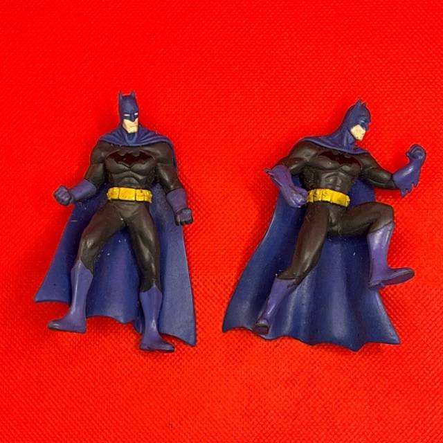 DC COMICS JUSTICE LEAGUE BATMAN FIGURES x2