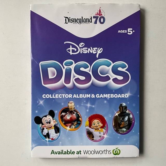 Disney DISKS COLLECTORS ALBUM FULL SET Woolw...