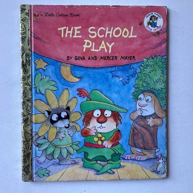 Golden Book THE SCHOOL PLAY LITTLE CRITTER 1...