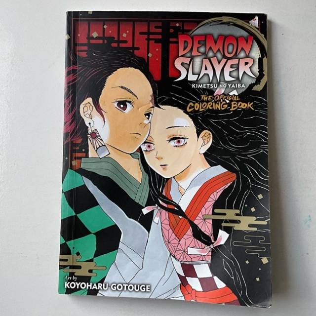 DEMON SLAYER THE OFFICIAL COLORING BOOK 2021