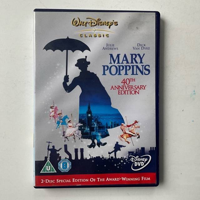 DVD Disney MARY POPPINS 2 Disk 40th ANNIVERS...