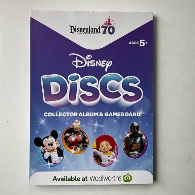 Disney DISKS Woolworths 2025 Book (NO DISKS)