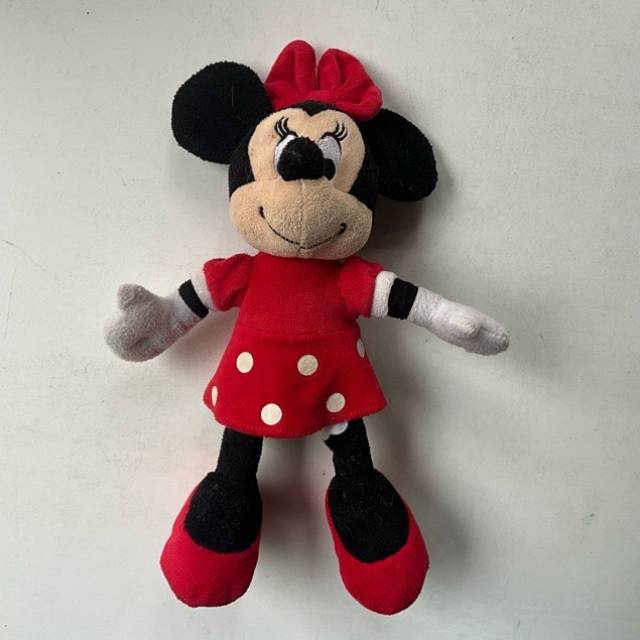 Red Minnie Mouse Plush Toy Red Minnie Mouse...