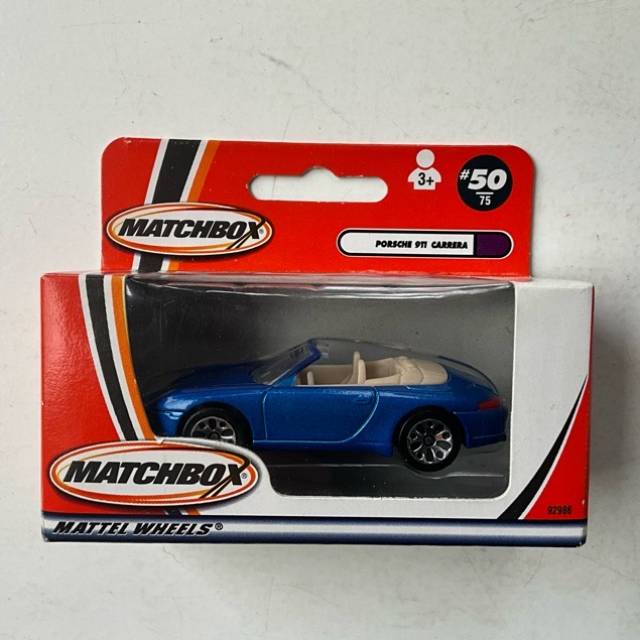 MB Blue PORSCHE 911 CARRERA No 50 2000