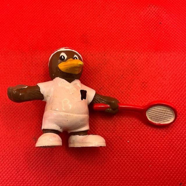 Kiwi Folk PVC figure TENNIS Black Silver Fer...