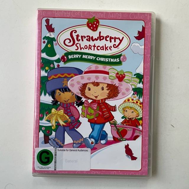 DVD Strawberry Shortcake BERRY MERRY CHRISTMAS 2..